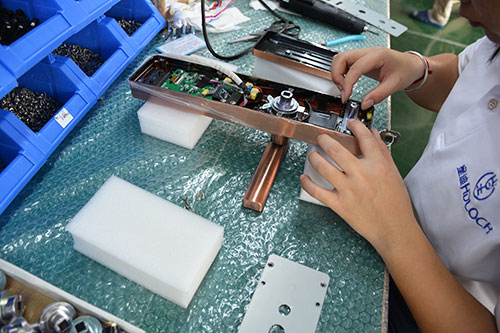 智能門(mén)鎖組裝